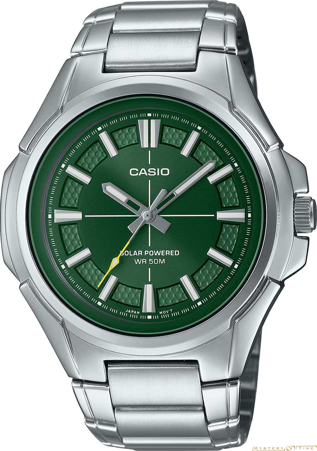 Часы японские наручные мужские кварцевые на браслете Casio MTP-RS100D-3A